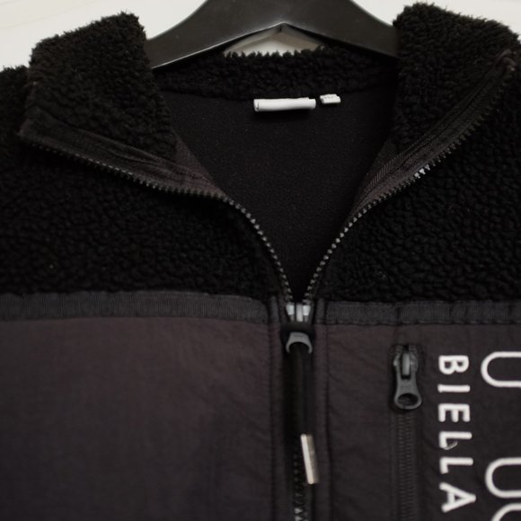 BTS x Fila Popcorn Boa Fleece Jacket Windbreaker Size S - Picture 6 of 12